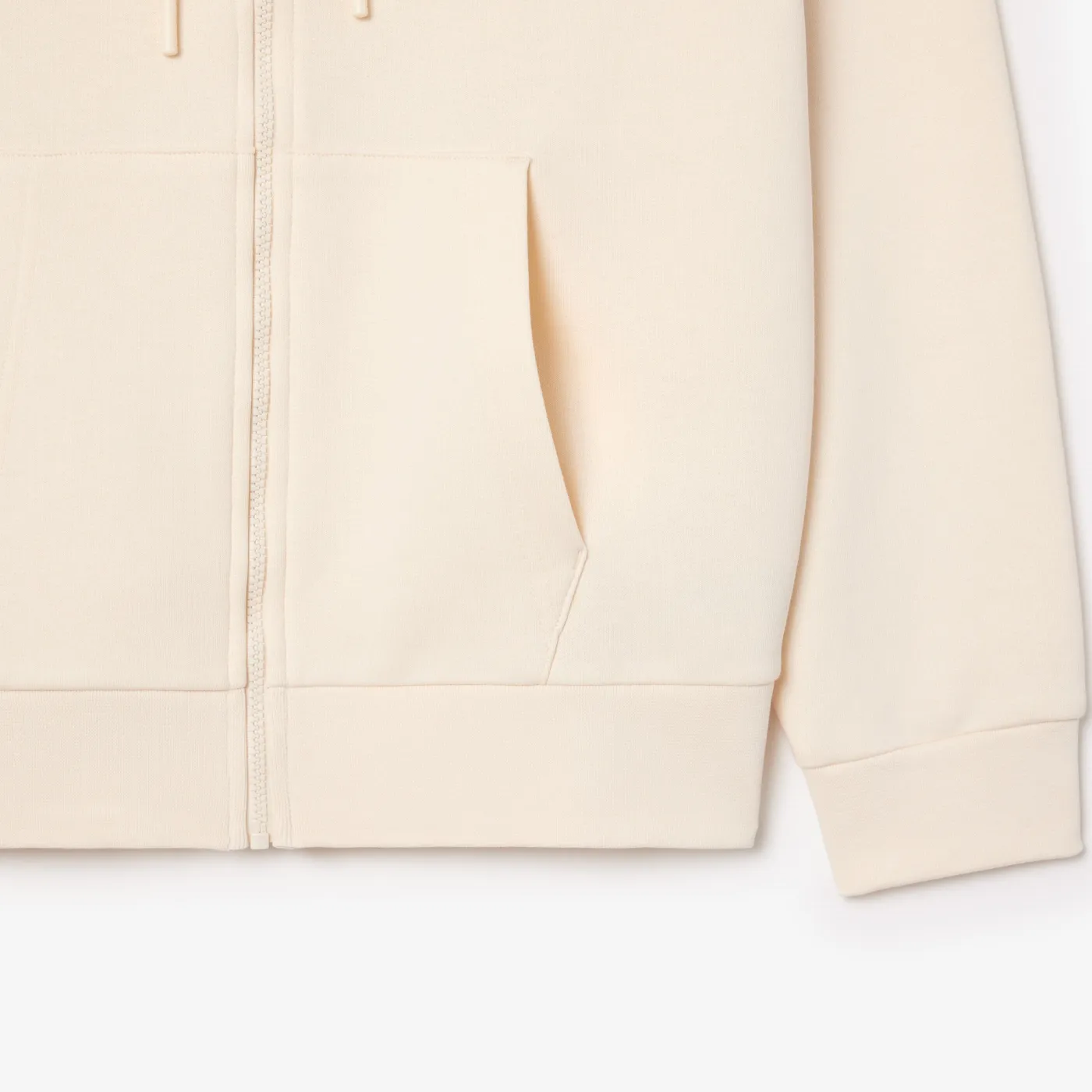 Fleece-Hoodie mit Reißverschluss