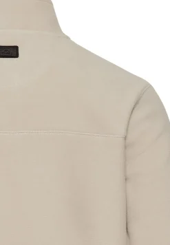 Fleecejacke mit Stehkragen