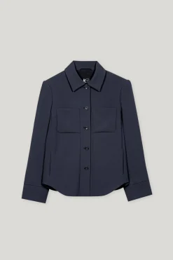 Fließende Hemdjacke