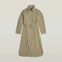 Fluid Trench Coat