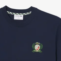 Französisches T-Shirt mit gesticktem Badge
