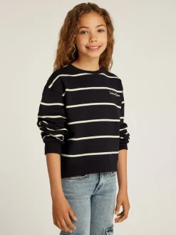 Gestreiftes Sweatshirt