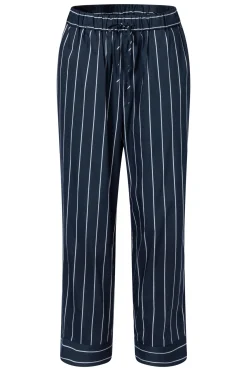 Gestreifte Stoffhose
