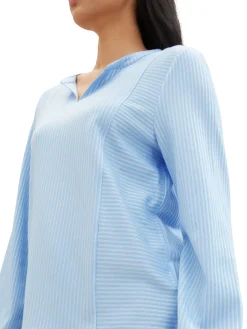 Gestreifte T-Shirt-Bluse