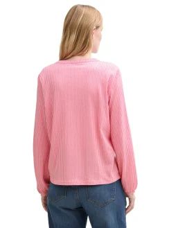 Gestreifte T-Shirt-Bluse