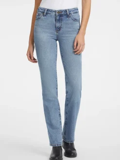 G08 Mid Waist Straight Jeans
