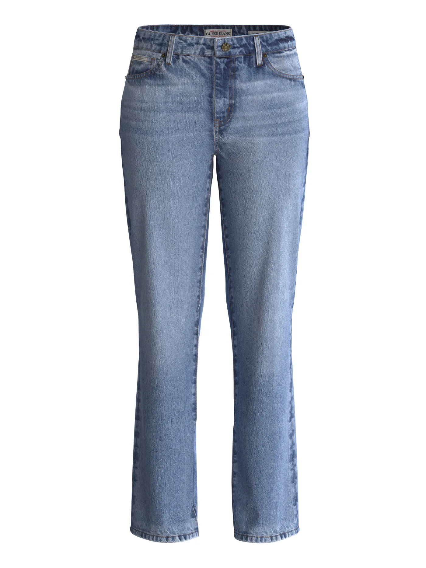 G08 Mid Waist Straight Jeans