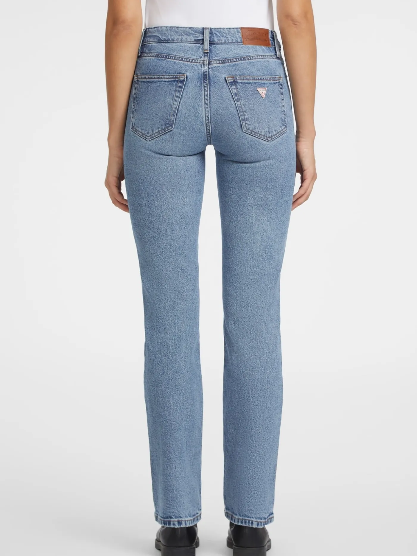 G08 Mid Waist Straight Jeans