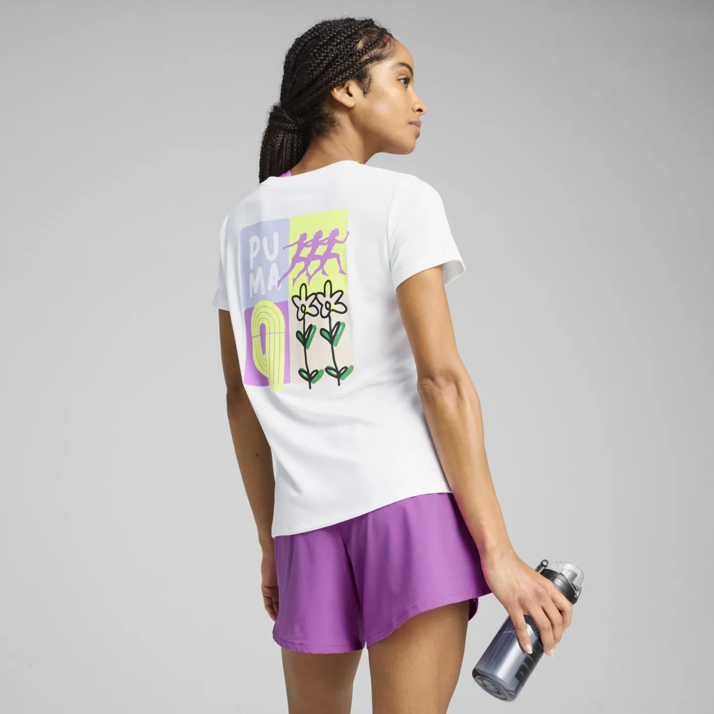 GRAPHICS RUNNING ILLUSTRATION TEE W