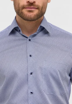Hemd Hahnentritt Kurzarm
