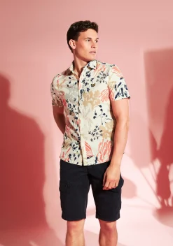 Hemd mit floralem Print