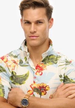 Hemd mit Hawaii-Print