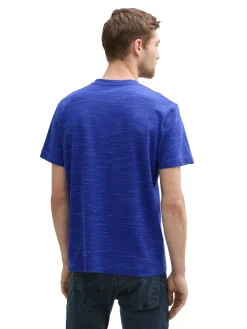 Henley T-Shirt mit Logo-Stickerei