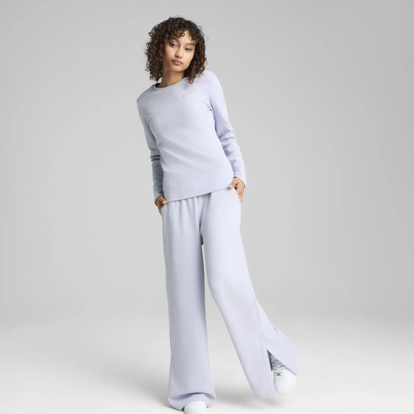 HER Slim Fit Langarmshirt Damen