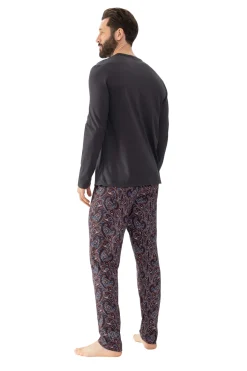 High Paisley Anzug lang