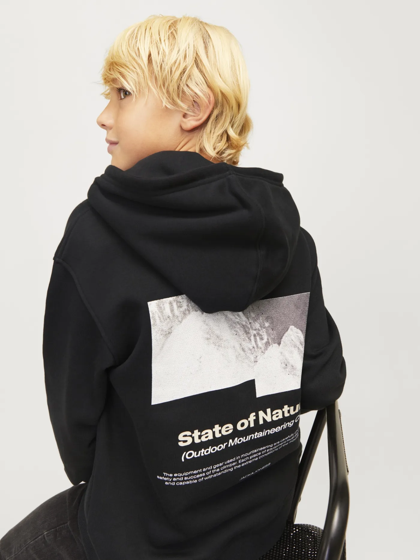 Hoodie JCOALPHA MOUNTAIN PRINT