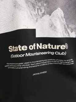 Hoodie JCOALPHA MOUNTAIN PRINT
