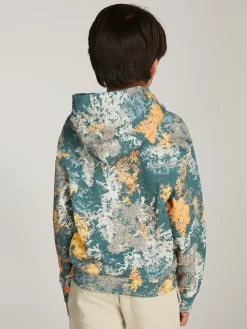 Hoodie mit Allover Print