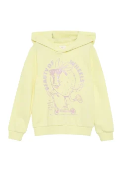 Hoodie mit Glitzerprint