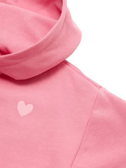 Hoodie Sweatjacke mit Stickerei