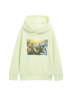 Hoodie Sweatshirt mit Print