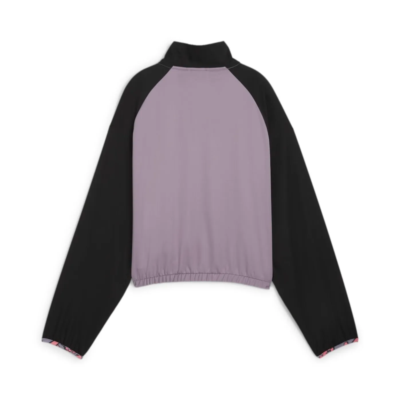 HYPERNATURAL Gewebte Jacke mit halbem Reißverschluss Damen