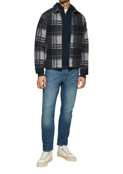 Jacke mit Garment Dye und Raglanärmeln