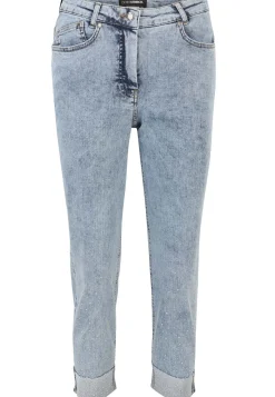 Jeans Hose mit Strass-Steinchen