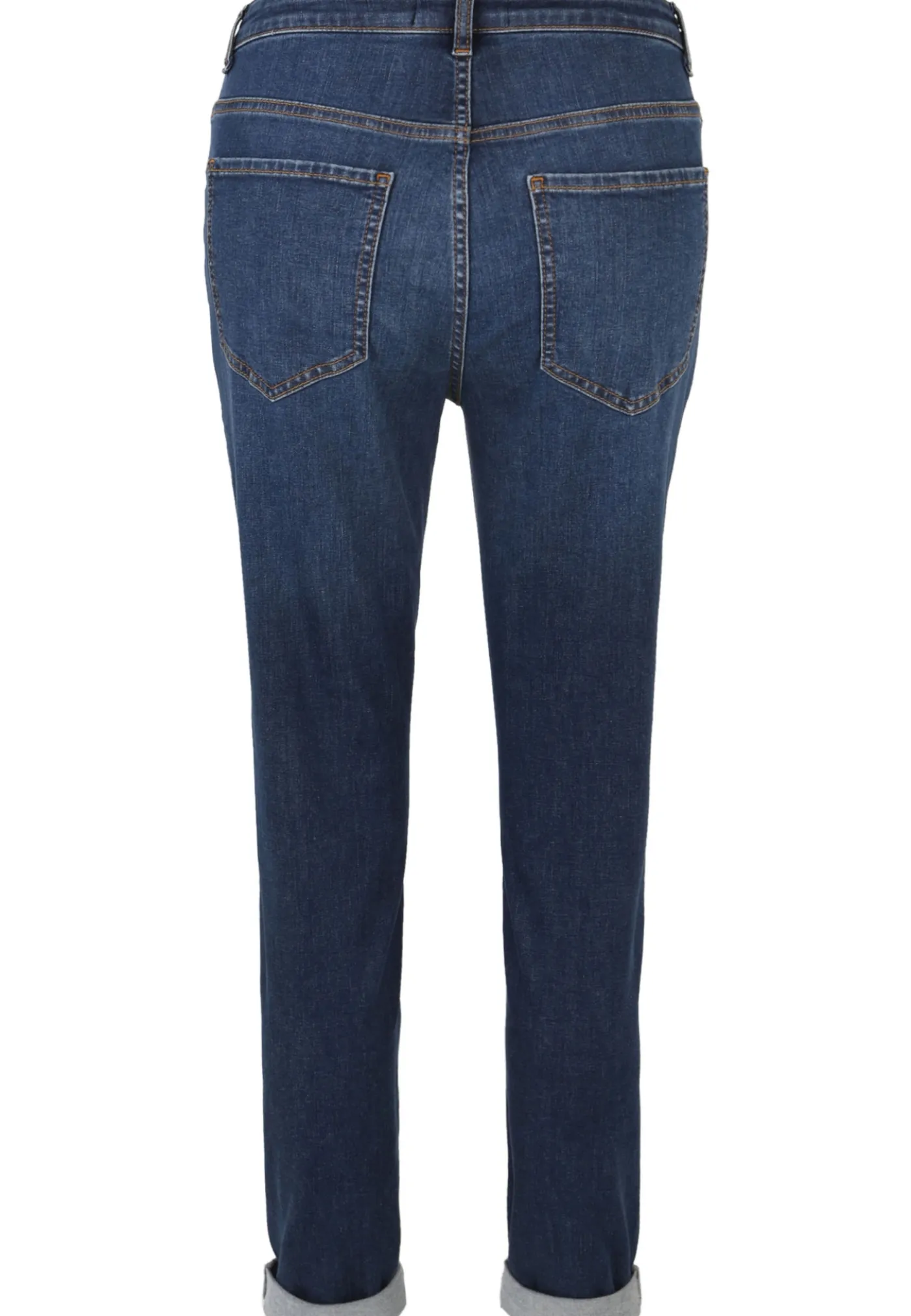 Jeans Hose mit Vintage-Löchern und Strass-Steinchen