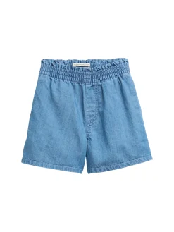 Jeans Shorts mit elastischem Bund