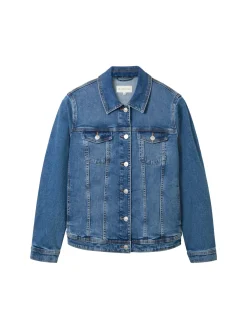 Jeansjacke mit Bio-Baumwolle