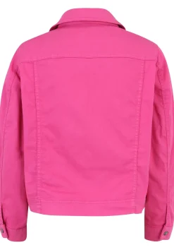 Jeansjacke mit Umlegekragen