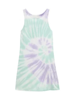 Jersey Mini-Kleid im Batik-Look
