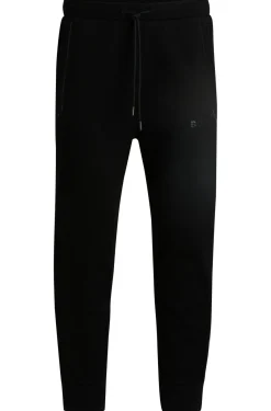 Jogginghose aus Baumwoll-Mix mit spiegelndem Logo