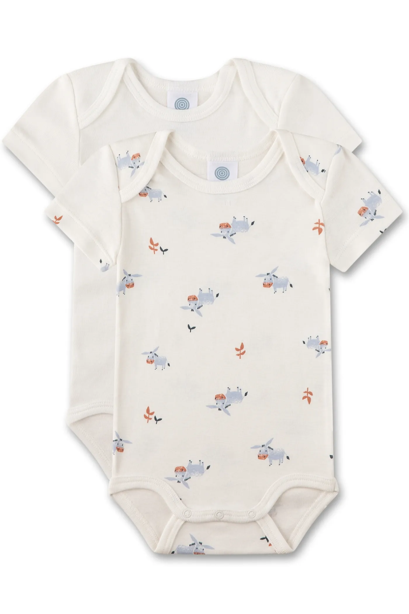 Jungen Body kurzarm Doppelpack