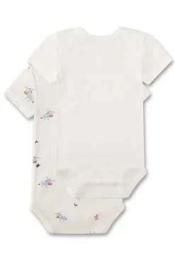 Jungen Body kurzarm Doppelpack