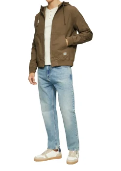 Kapuzenjacke aus robustem Canvas