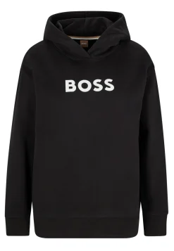 KAPUZEN-SWEATSHIRT Edelight AUS BAUMWOLLE-TERRY MIT KONTRASTIERENDEM LOGO