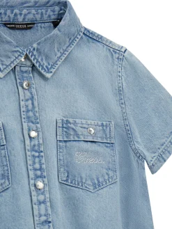 Kleid aus Materialmix