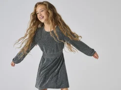 Kleid mit Glitzer-Effekt