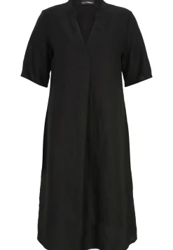 Kleid mit Tunikaausschnitt
