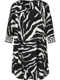 Kleid mit V-Ausschnitt