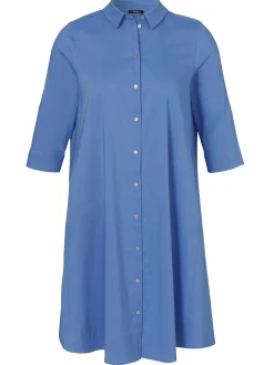 Kleid Hemdkragen