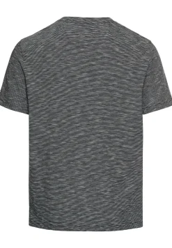 Kurzarm Henley aus reiner Baumwolle