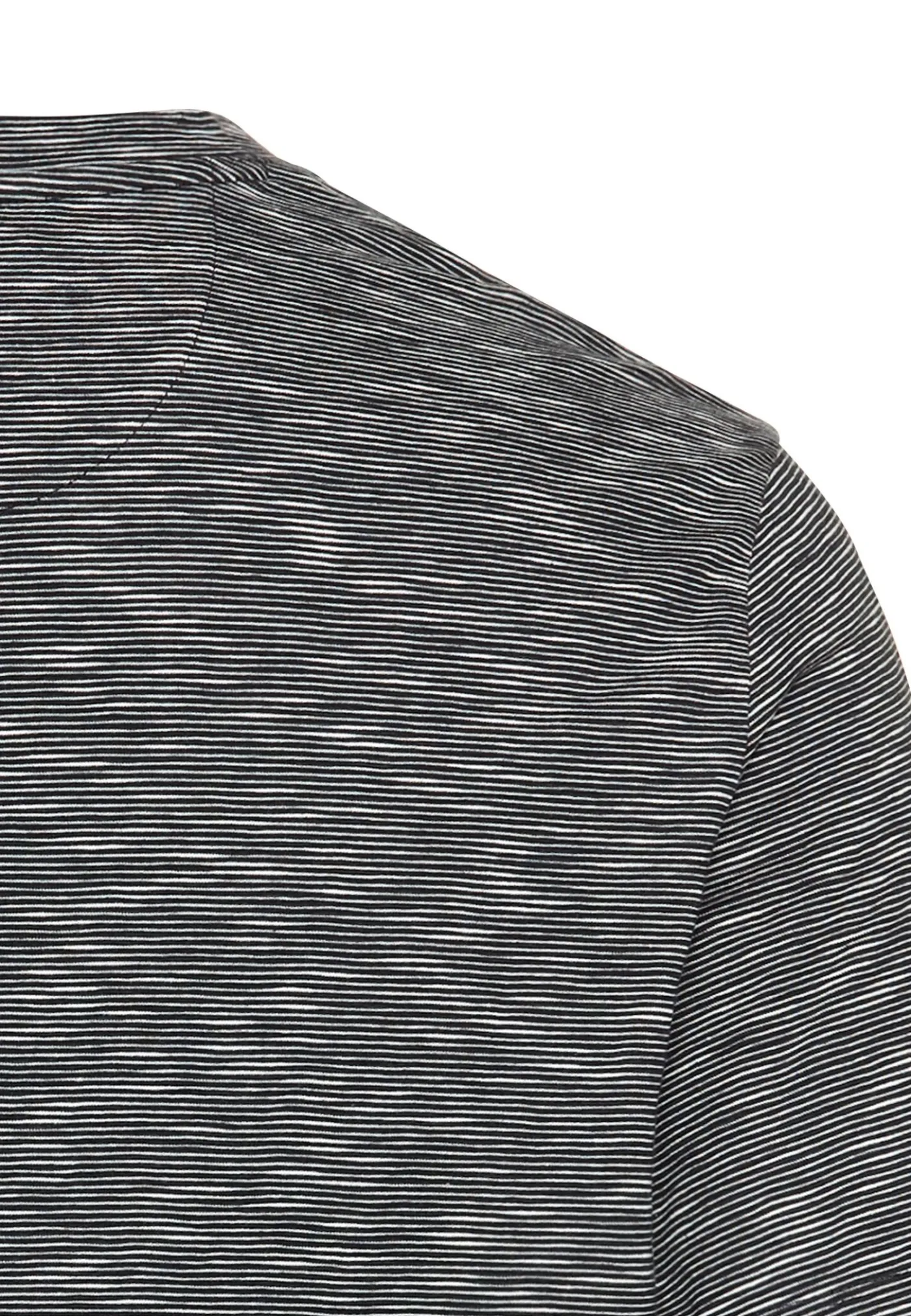 Kurzarm Henley aus reiner Baumwolle