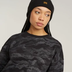 Lace Loose Sweatshirt