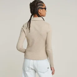Langarm Poloshirt Slim