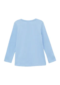 Langarmshirt in A-Shape aus Baumwolle