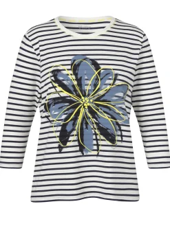 Langarmshirt mit Rundhals