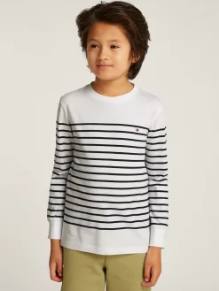 Langarmshirt mit Streifen